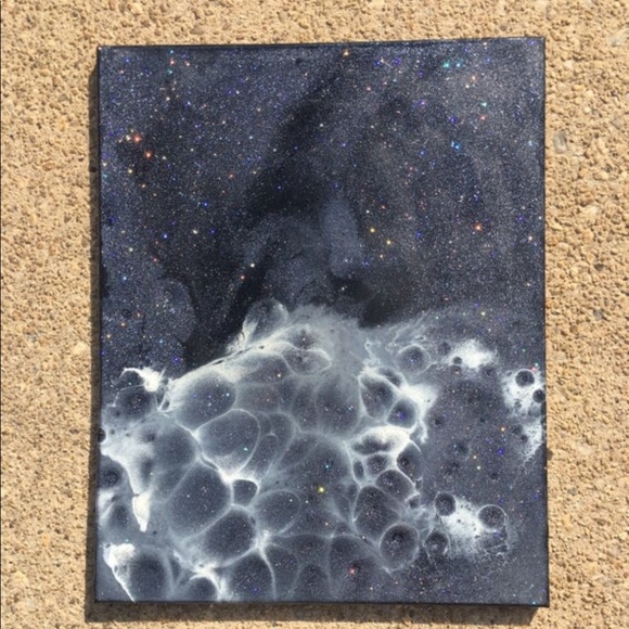 StarDust*🌚💫 Original resin painting - Picture 3 of 4